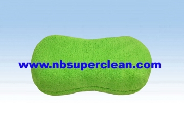 Microfiber Soft Coral Fleece Car cleaning sponge wash sponge