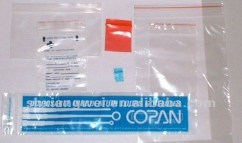 medical plastic zip lock bags