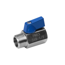 Precision Casting PN63 Mini Ball Valve