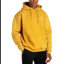 Customizable 100% Cotton French Terry Hoodies for Men