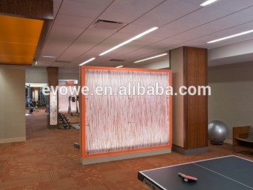 lumicor spray paint plexiglass for gym decoration