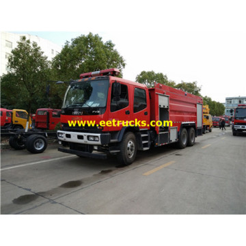 12m3 10 camions de pompiers ISUZU à roues