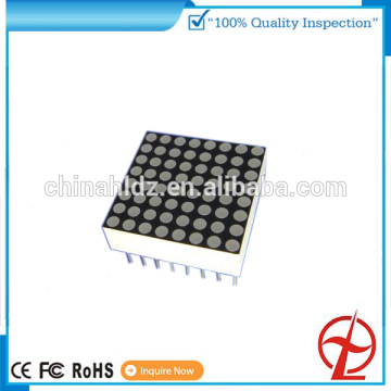 8*8 dots 2.54mm pitch Dot matrix led dmx display dot matrix display