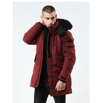 Manteau rembourré en coton personnalisé de haute qualité pour hommes