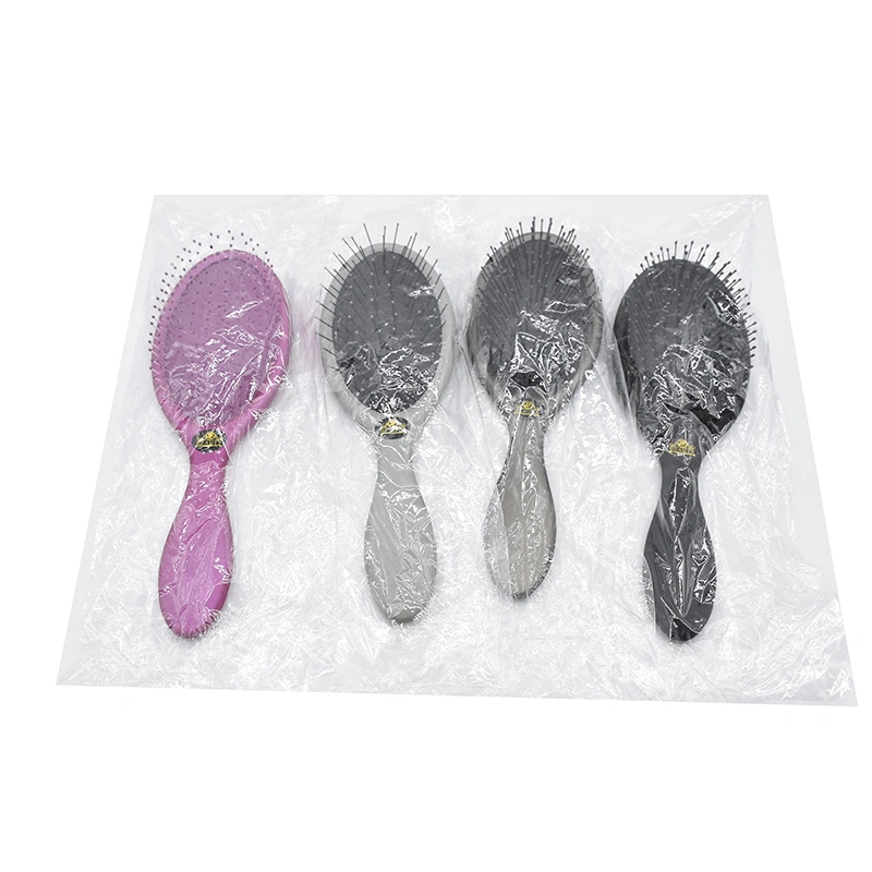 Factory Price Private Label Plastic Massage Paddle Untangled Hair Brush