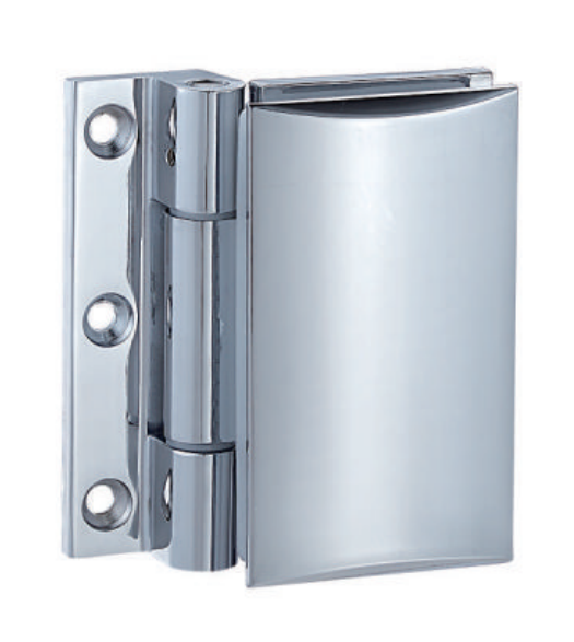 Zinc Curved Wall to Glass Hinge