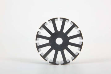 The iron core of the air-cooled motor