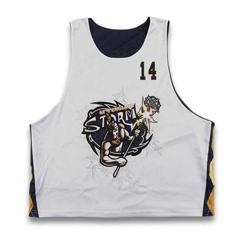 completamente sublimata lacrosse reversibile uniformi maglie uomo