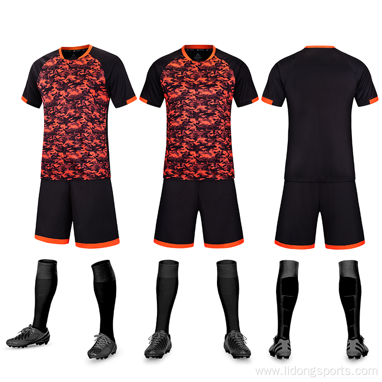 Sublimation Soccer Jerseys Set Football Shirts For Team