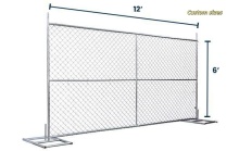 Quick Setup Temporary Fence for Property Boundaries