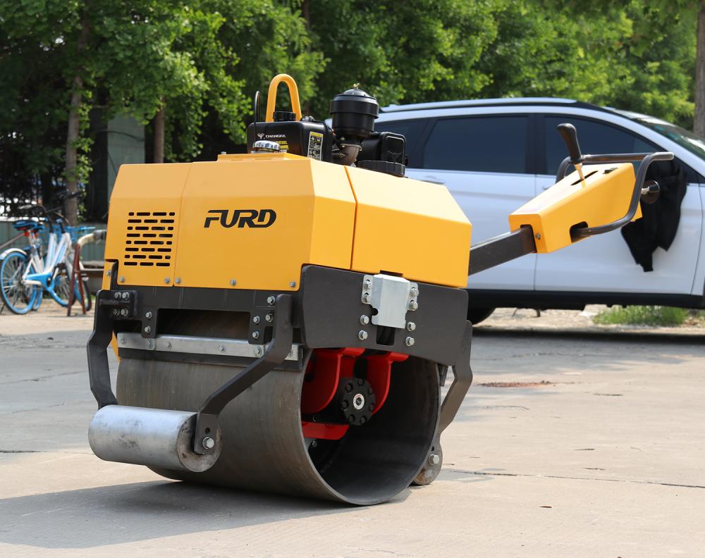 500 kg Configuração de luxo Single Steel Road Roller