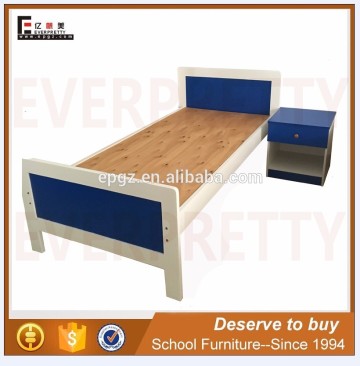 Commercial Bed Room Set Furniture Wooden Bed With Nightstand