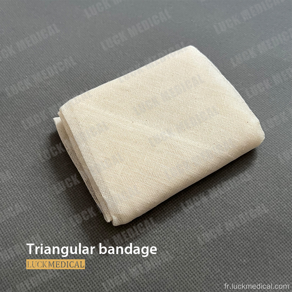 Techniques de bandage de bandage triangulaire