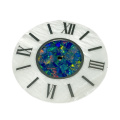 Natural MOP watch dial with Mosaic OPAL