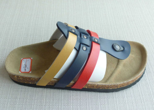 Popular Pu Upper Thong Men Cork Sandals ,  Home / Outdoor Comfortable