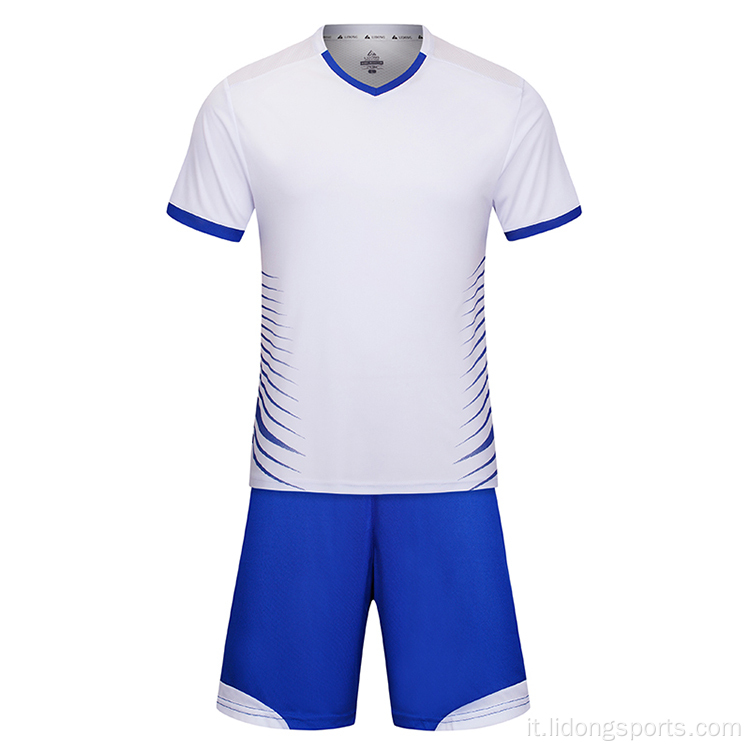 Abbigliamento da allenamento da calcio personalizzato nella maglia calcistica per squadra