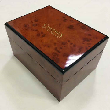 Promotional Custom Logo Wooden Display Watch Box