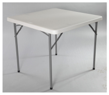 Square folding tables