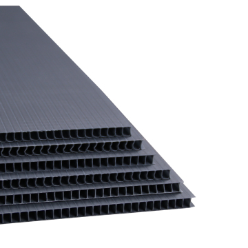 Black Corrugated Plastic Sheet