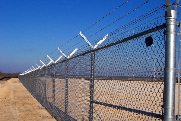 Mesh de lancho de cadeia galvanizada de mergulho quente fabricado na China