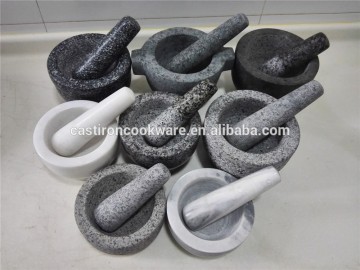 Kitchen Grinding Tools Mortar and Pestle in Granite