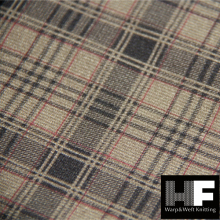 printed check corduroy velvet sofa fabric upholstery fabric