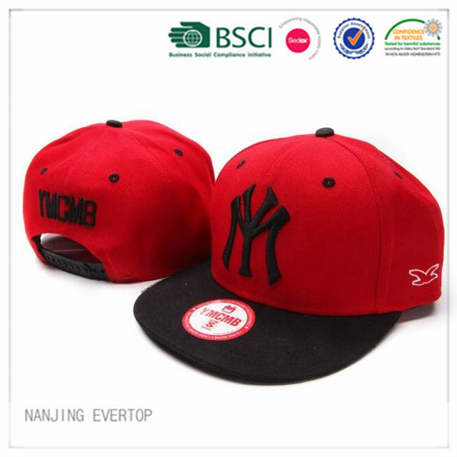 NY Puff ricamo Hip hop Cap