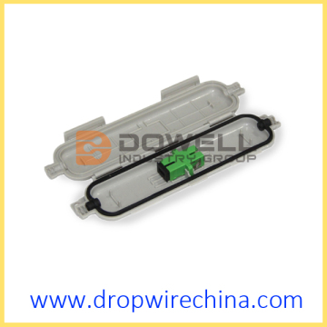 Fiber Optic Splicing Protective Box with Adapter