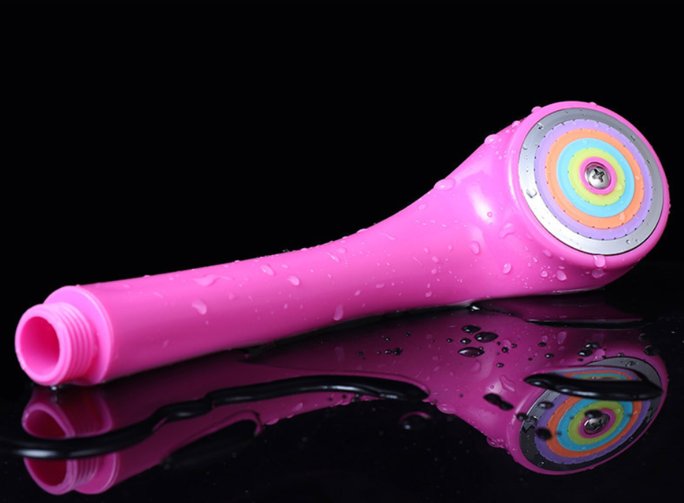 Renkli Ucuz fiyat Yuvarlak ABS Plastik Banyo Yağış Duchas Banyo el duşu El Duş Başlığı