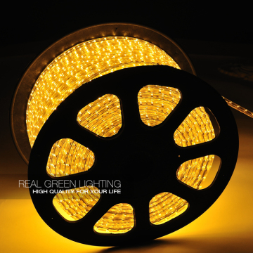 Yellow SMD 3528 120V Flexible Silicon LED Strip Lighting