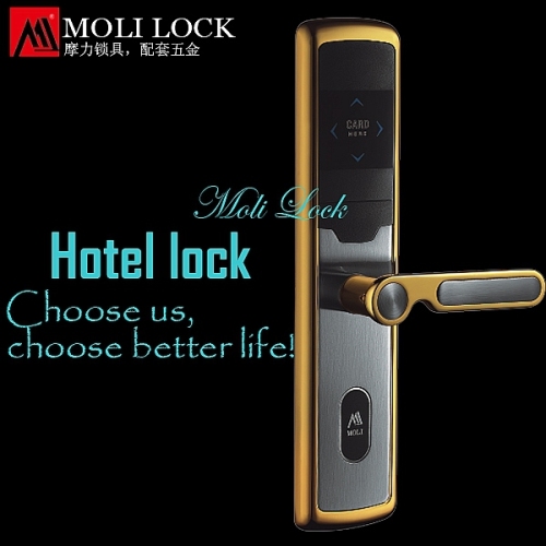 Classical hotel & motel door lock, HOTEL CARD LOCK, hotel door lock