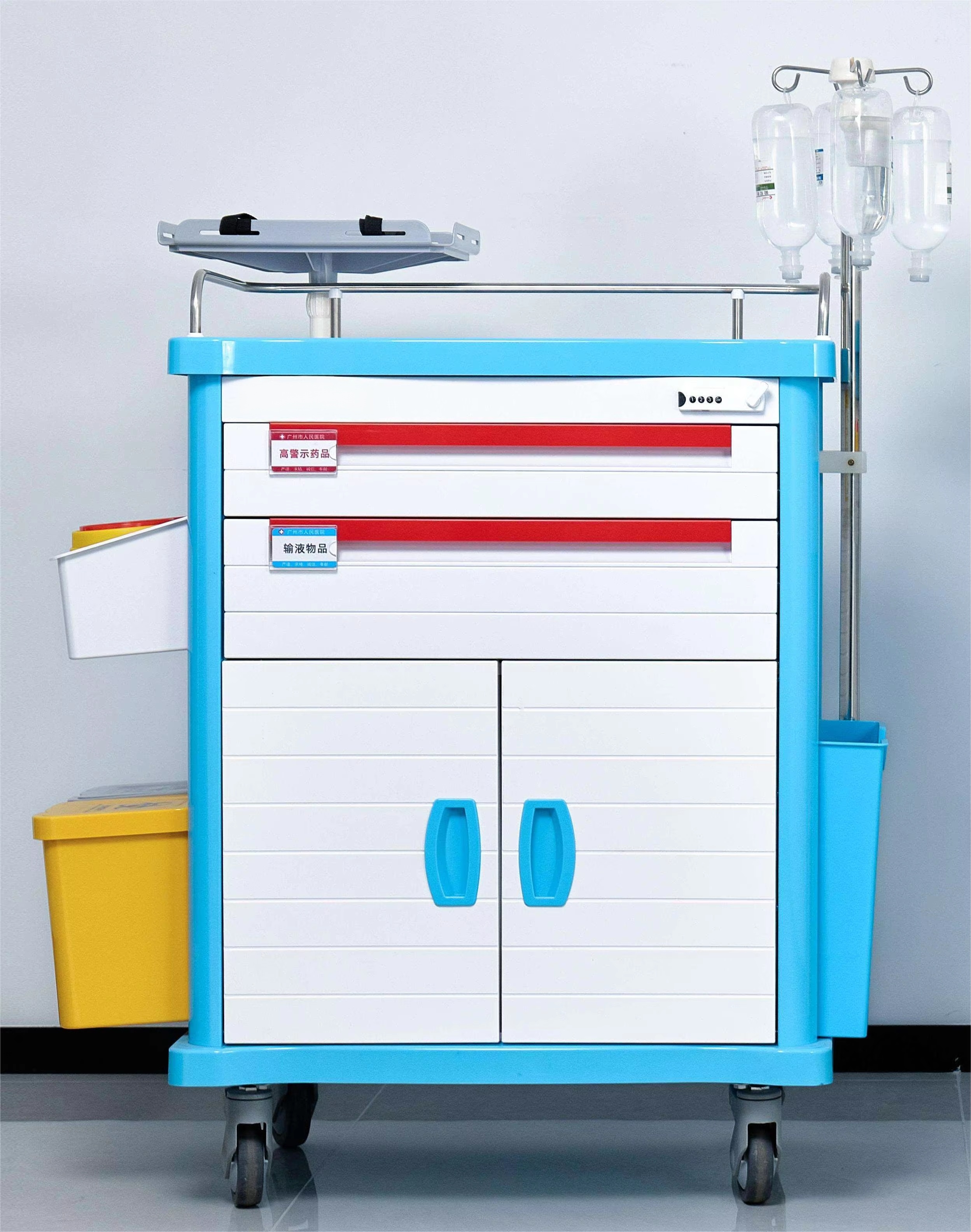 Carrinho de emergência para emergências Emergency Room Crash Cart