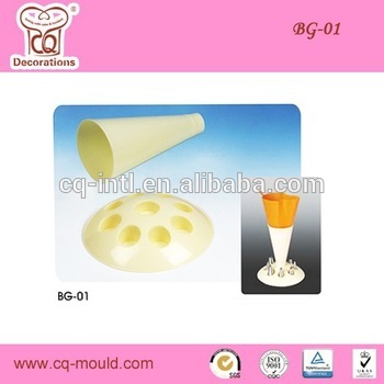 Plastic Pastry Nozzle And Pastry Bag Holder