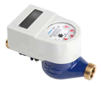 IC Card Prepaid Water Meter With Brass Body