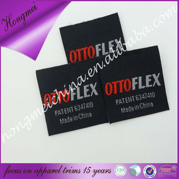 Top quality privare label/woven label/main label for clothing