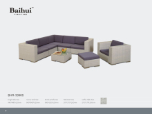 outdoor rattan sofa set