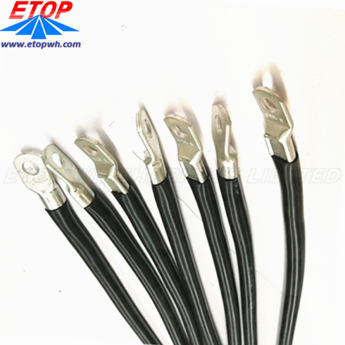 Black negative Battery cable for vehicle