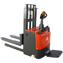 Electric Stacker Heavy Duty AC Motor Drive Rack Mounted Forklift