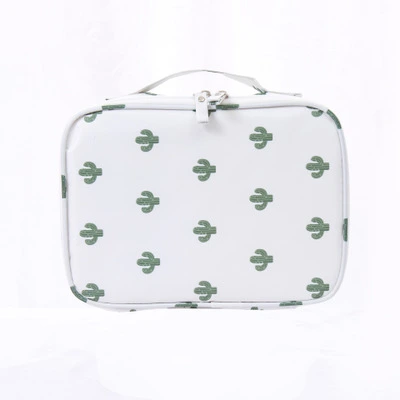 Customized Wholesale Fashion Design High Quality Printed Female Cosmetic Bag Travel Bag