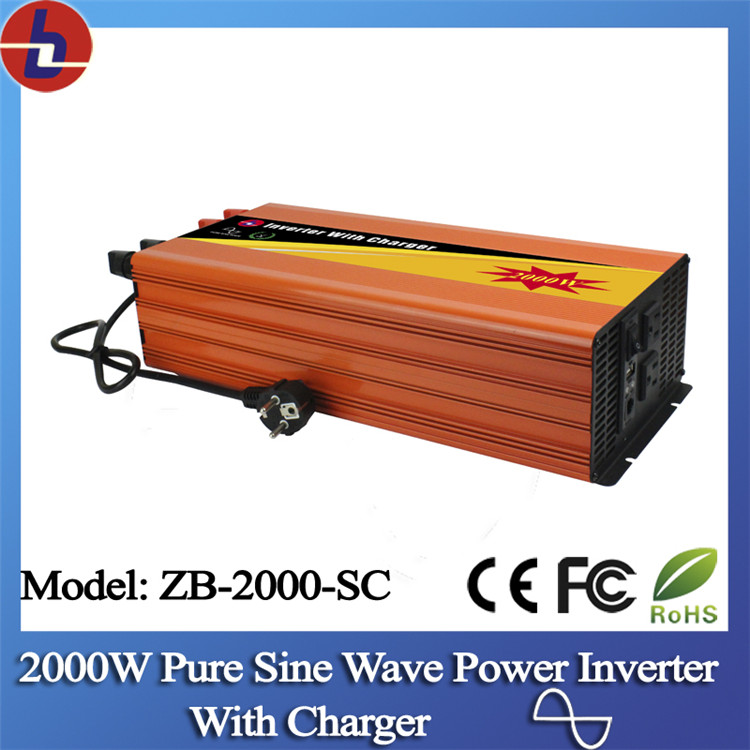 2000W Pure Sine Wave Power Solar Inverter with Charger