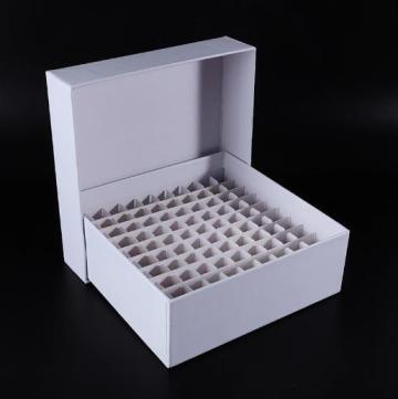 Cardboard Freezing Box Cryo Tube Box 100 Places