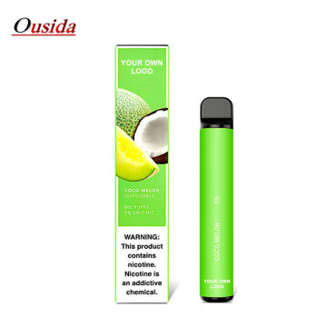 OEM 800 Puffs Banana jetable vape jetable