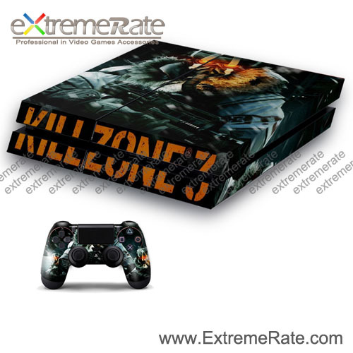 First-Class Crazy Death Zone Vinyl Skin Sticker For PS4 Console Controller Decal Decals For Playstation 4