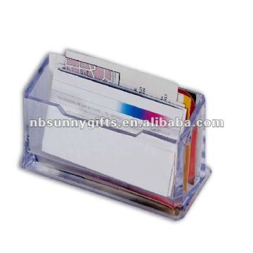acrylic business card holder (corporate gift)