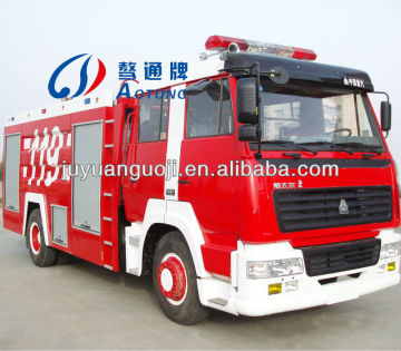 China good quality dry powder fire truck fire engine exporter manufacturer