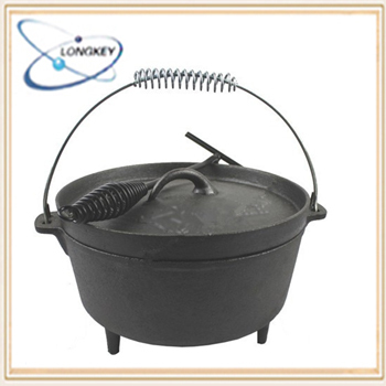cast iron dutch oven / cast iron stove oven / curling iron oven