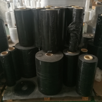 Black stretch film cast jumbo roll