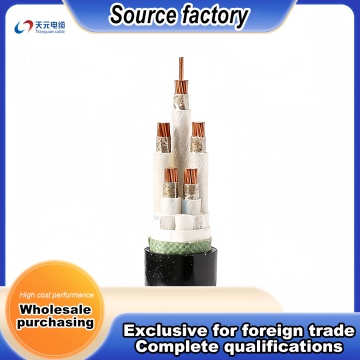 Durable Fire Resistant Power Cable with Copper Conductors