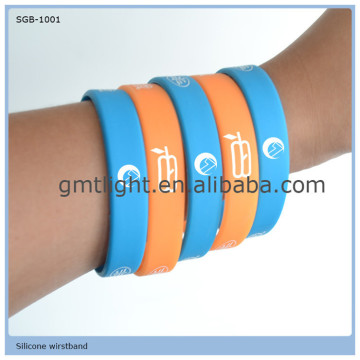 wholesale china silicone animal print slap bracelet