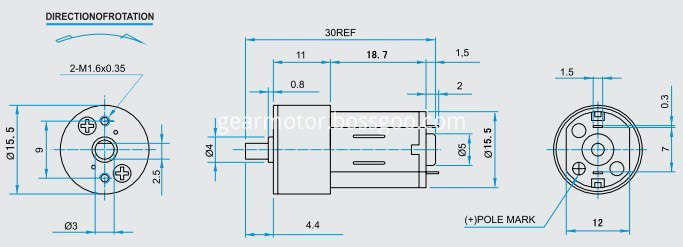 Intelligent robot Gear Motor